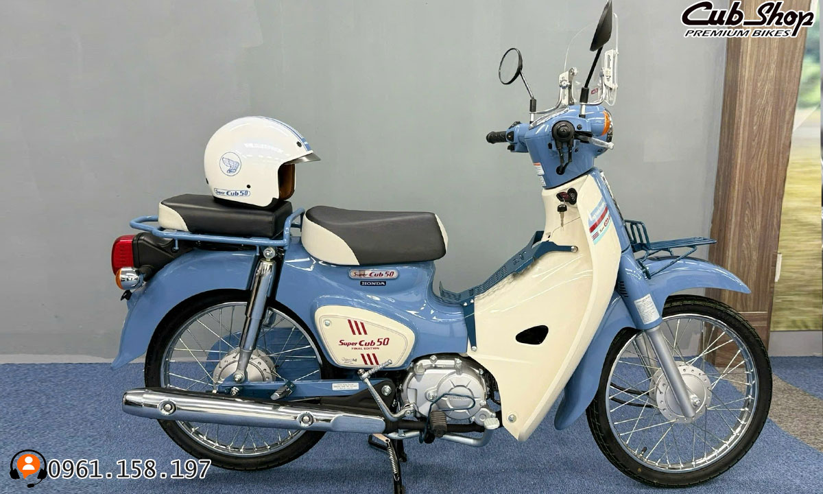 Honda Super Cub 50 Final Edition: Huyền Thoại Cuối Cùng & Bộ Quà Tặng Độc Quyền Tại Cub Shop Honda Super Cub 50 Final Edition: Huyền Thoại Cuối Cùng & Bộ Quà Tặng Độc Quyền Tại Cub Shop
